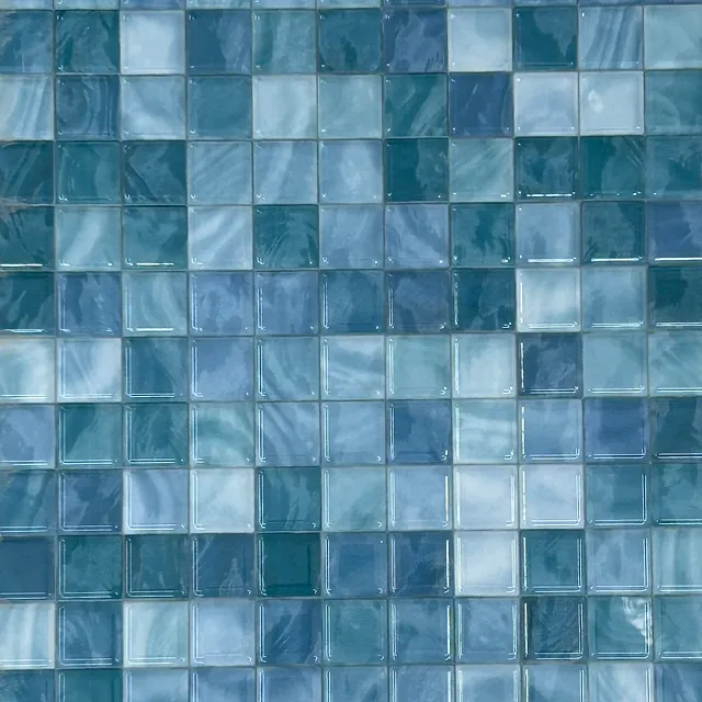 CARRELAGE MURAL MOTIF BLEU