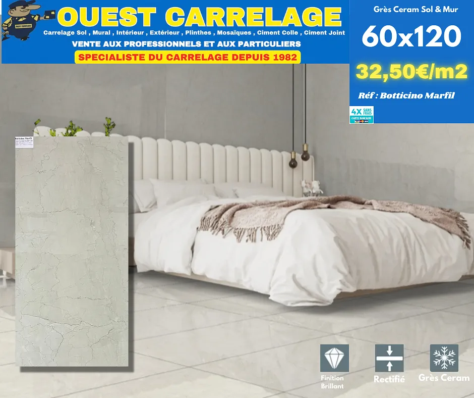 carrelage sol marbre