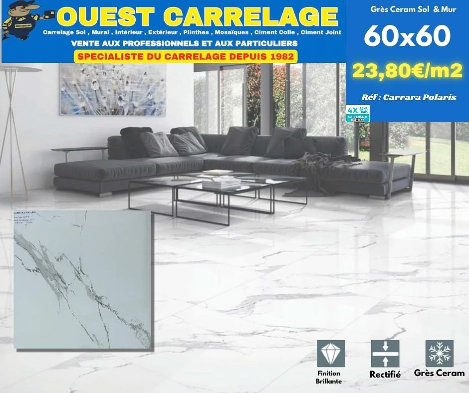 carrelage sol marbre