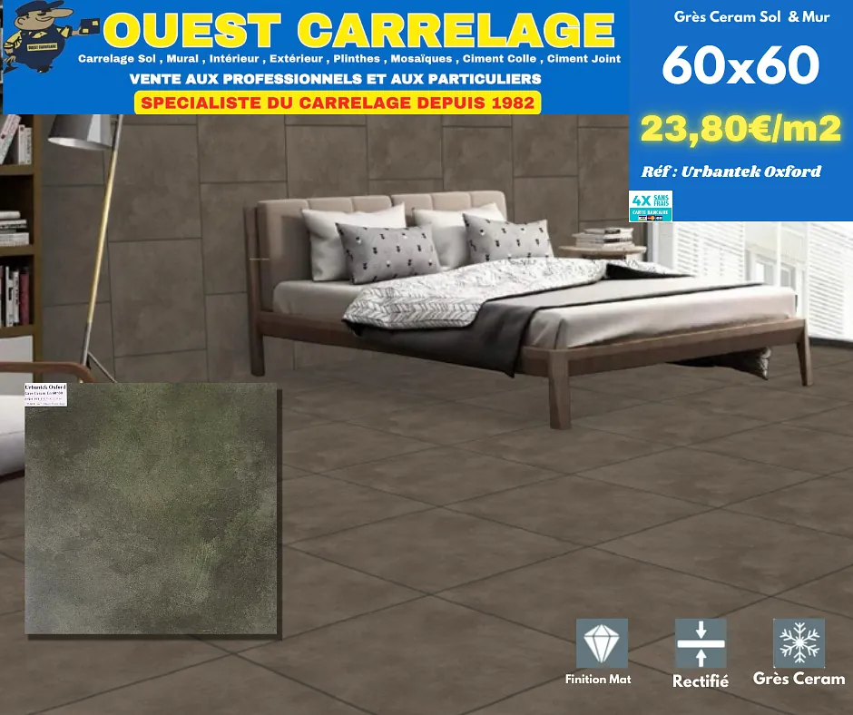 carrelage sol pierre GRIS
