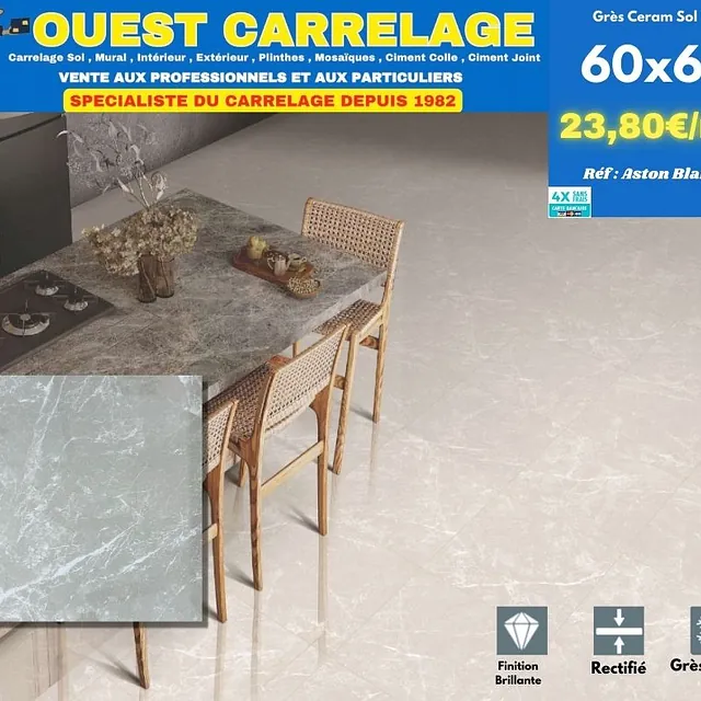 carrelage sol marbre