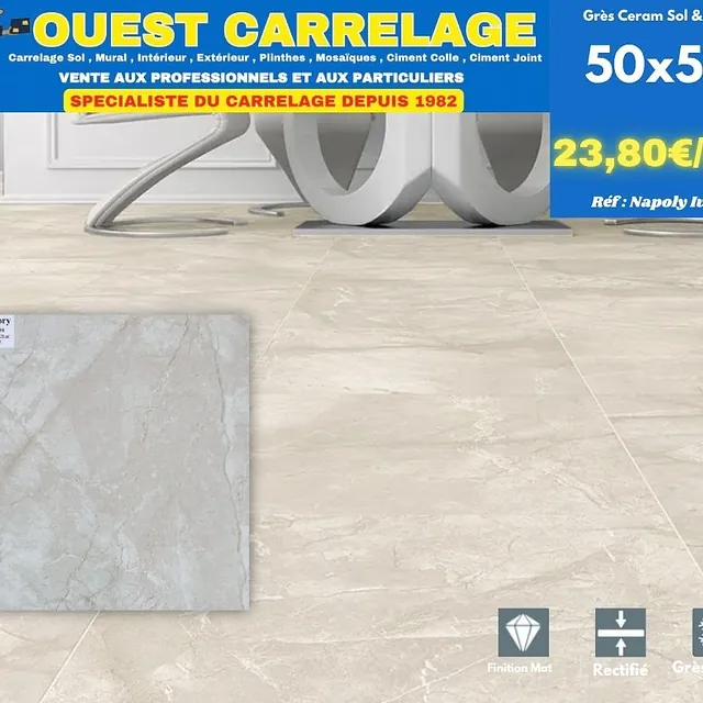 CARRELAGE SOL MARBRE 