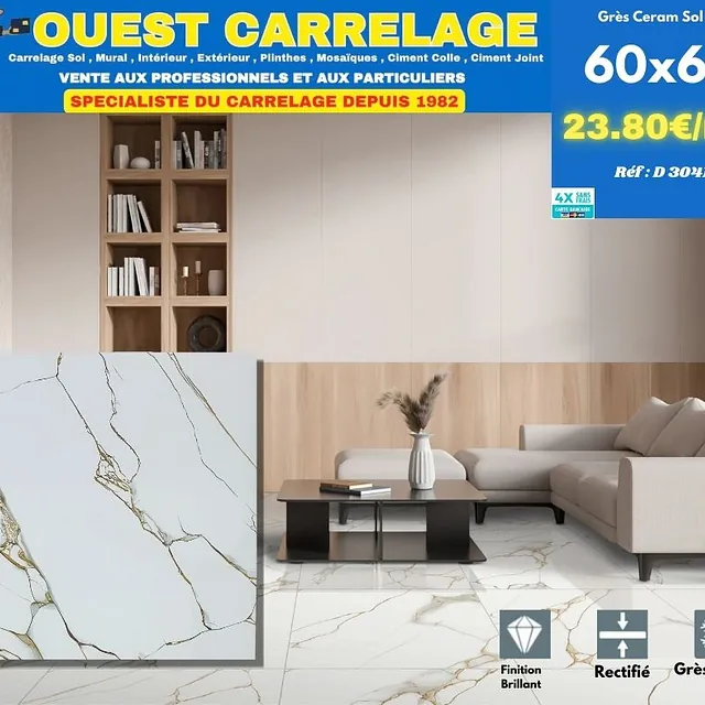 carrelage sol marbre
