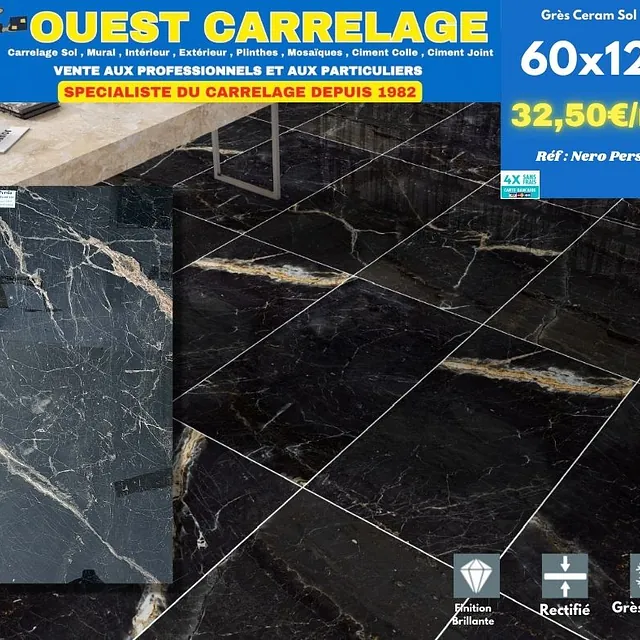 CARRELAGE MURAL MARBRE DOREE
