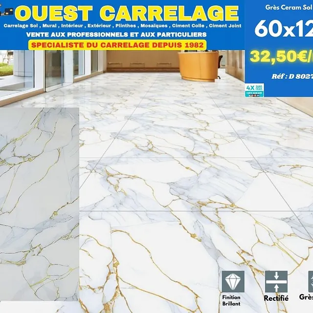 CARRELAGE MURAL MARBRE