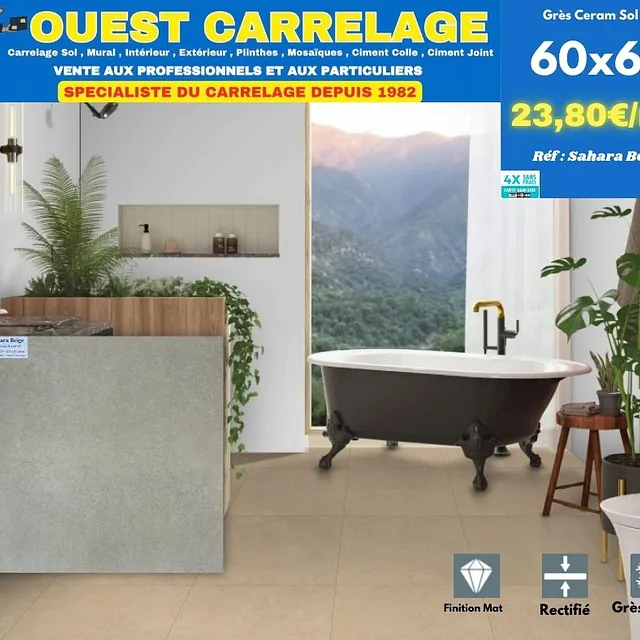 carrelage sol pierre 