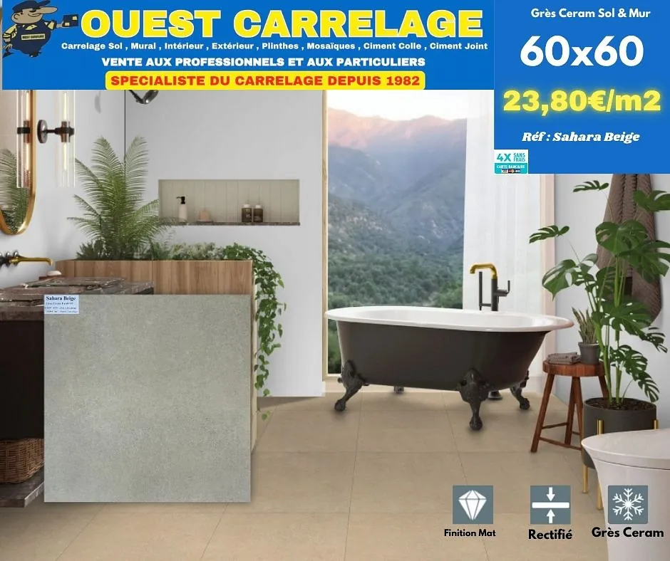carrelage sol pierre 