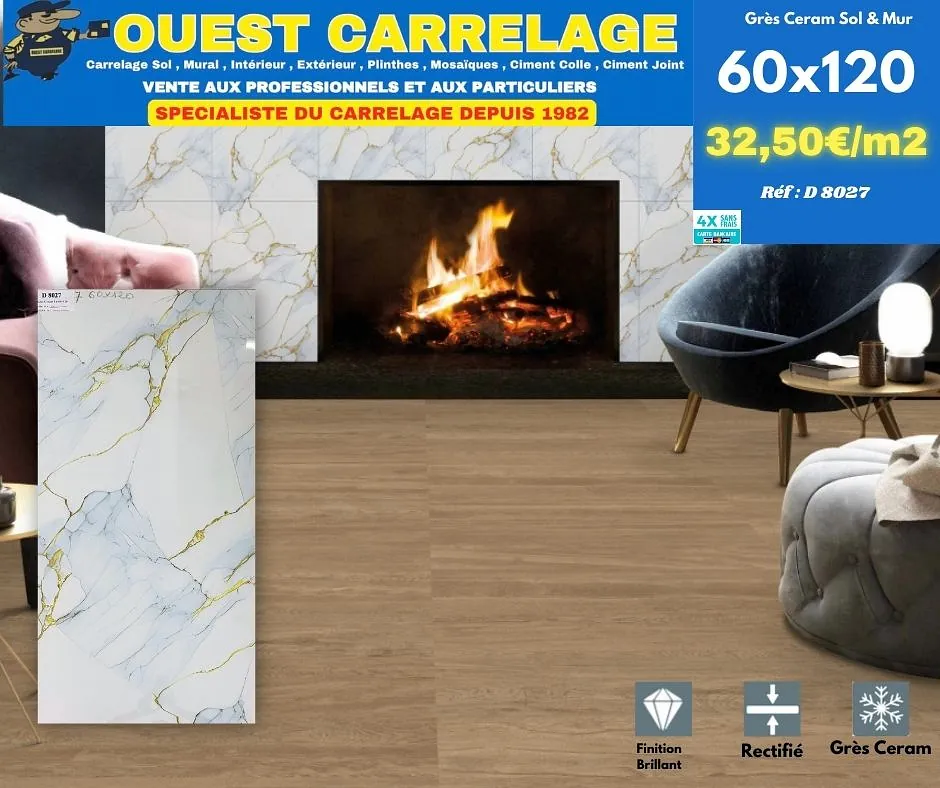 carrelage sol marbre