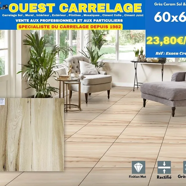 CARRELAGE EFFET BOIS PARQUET