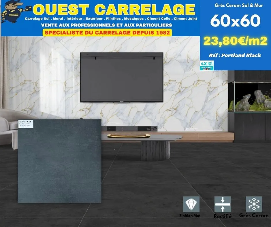 carrelage sol pierre 