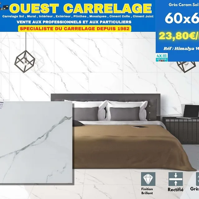 carrelage sol marbre