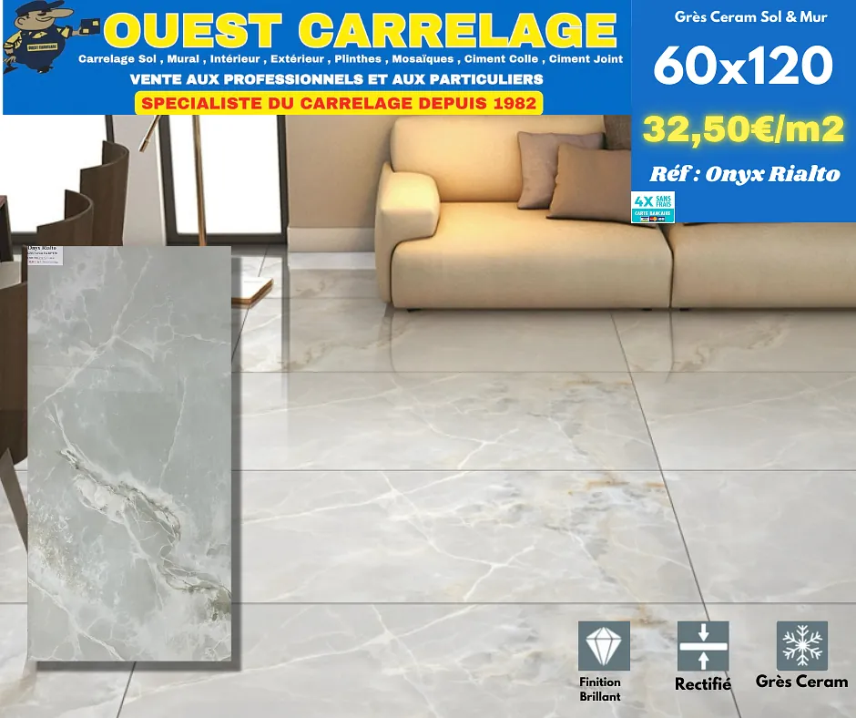 carrelage sol marbre