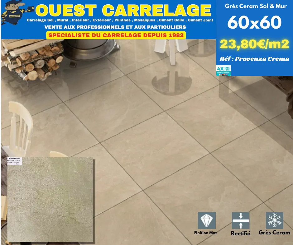 carrelage sol pierre BEIGE