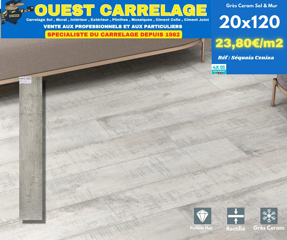CARRELAGE EFFET BOIS PARQUET