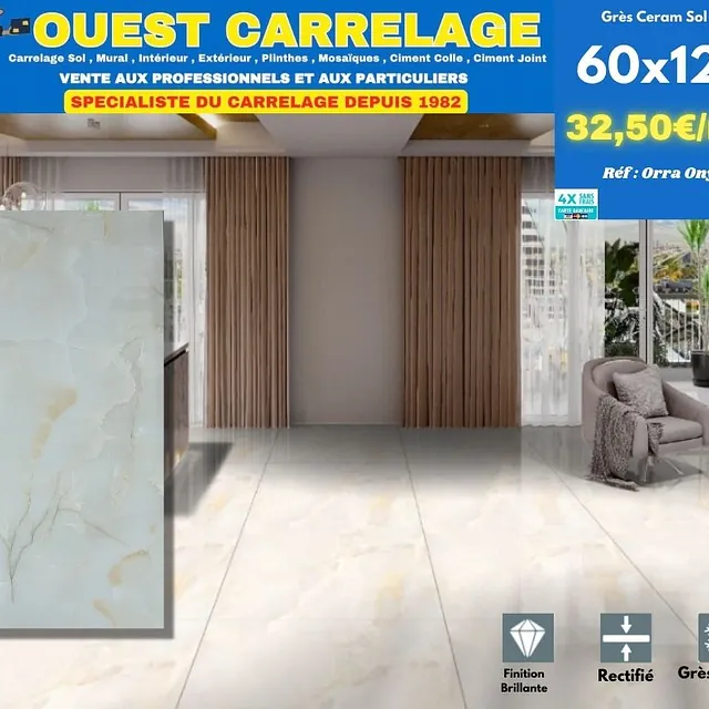 carrelage sol marbre
