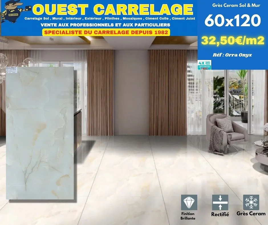 carrelage sol marbre