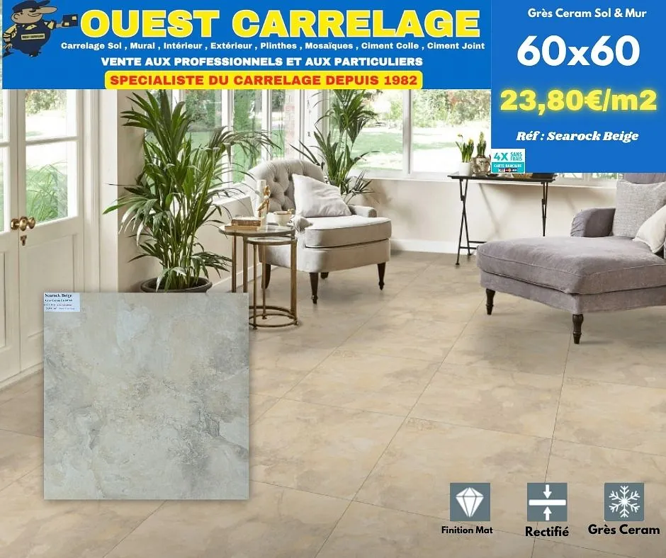 carrelage sol pierre 