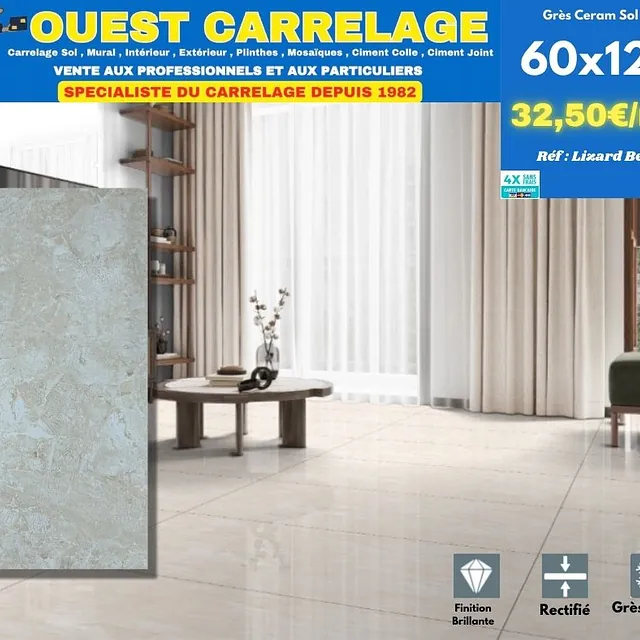 carrelage sol marbre
