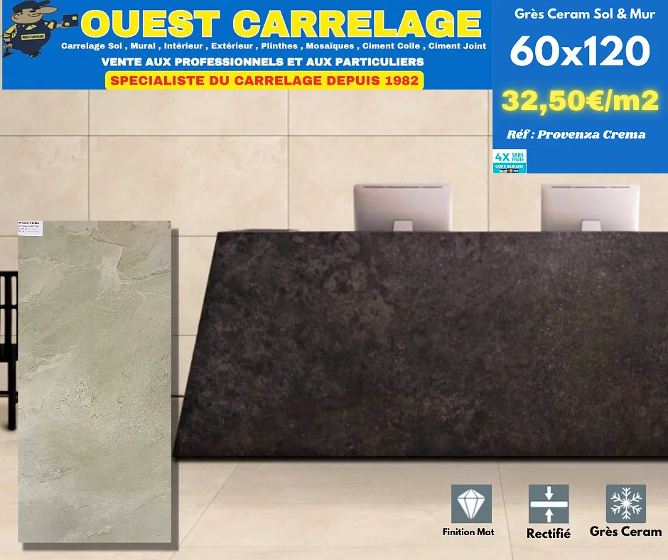 carrelage sol pierre BEIGE