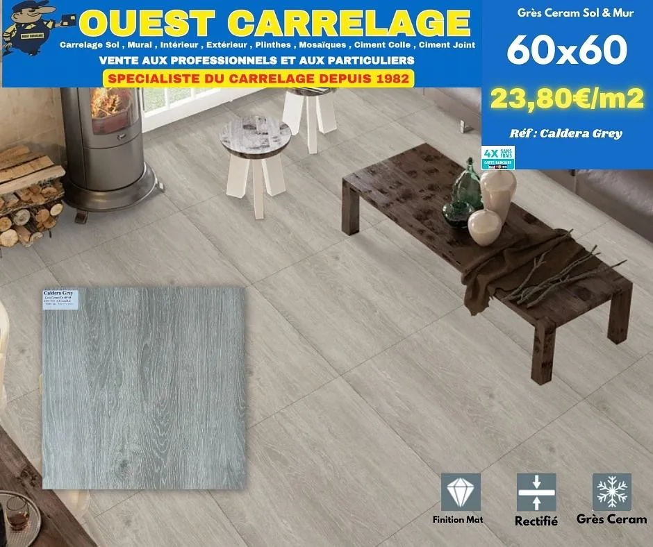 CARRELAGE EFFET BOIS PARQUET