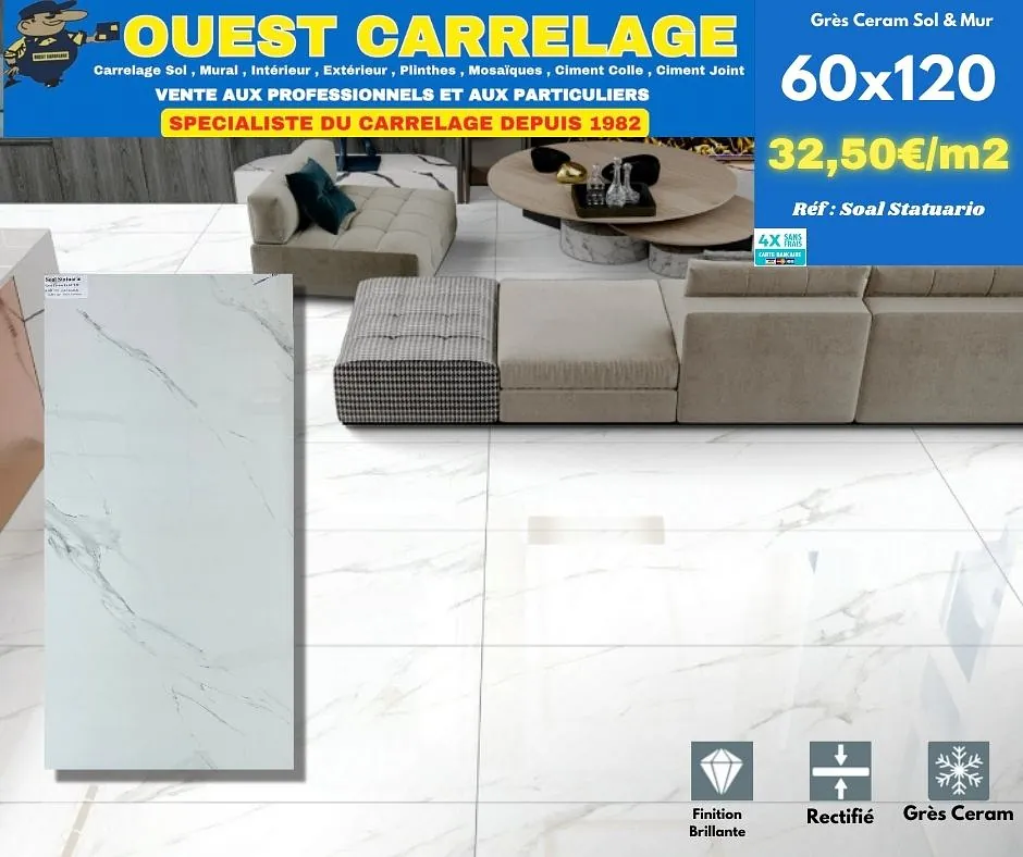 carrelage sol MARBRE