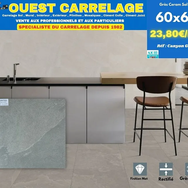 carrelage sol pierre 