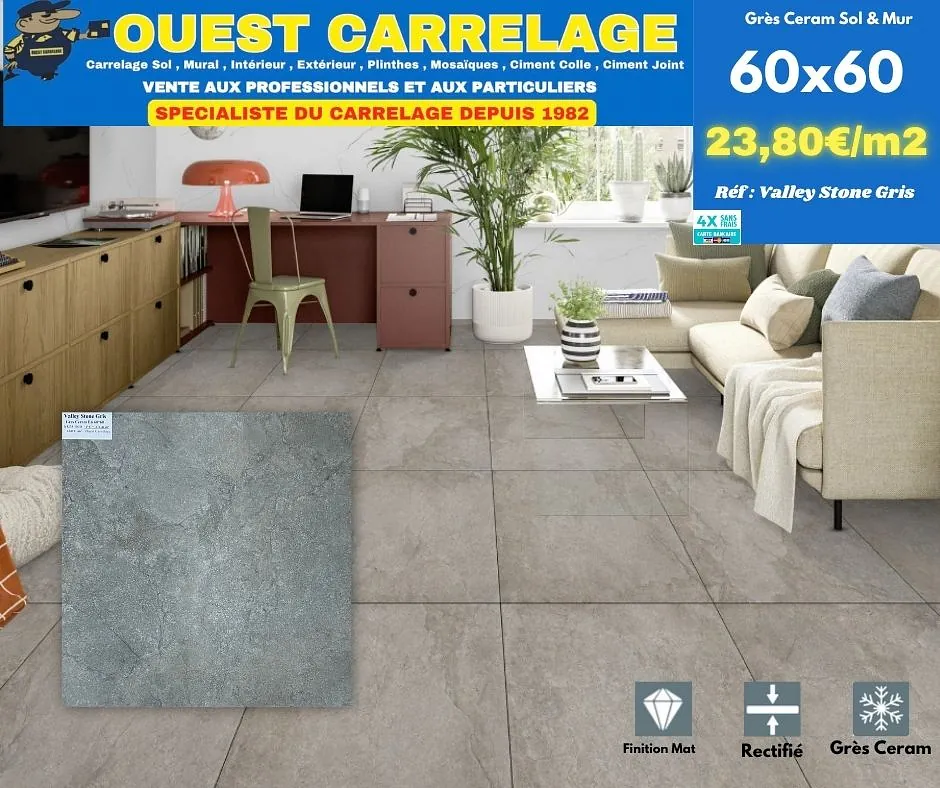 carrelage sol pierre 