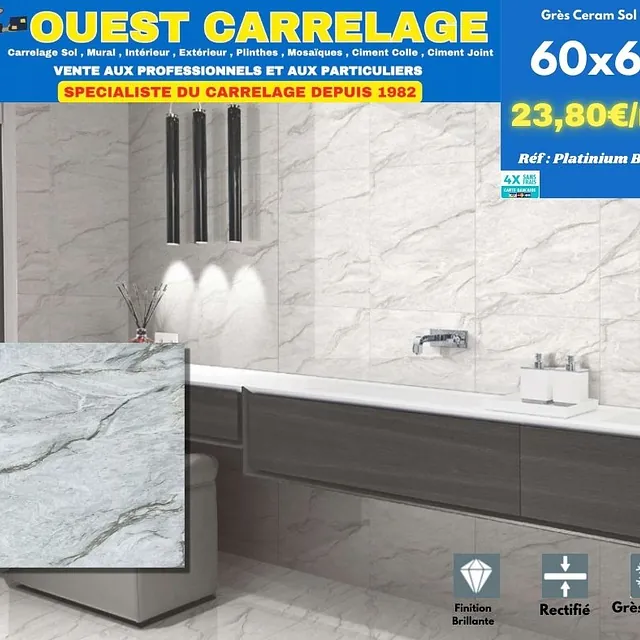 carrelage sol marbre