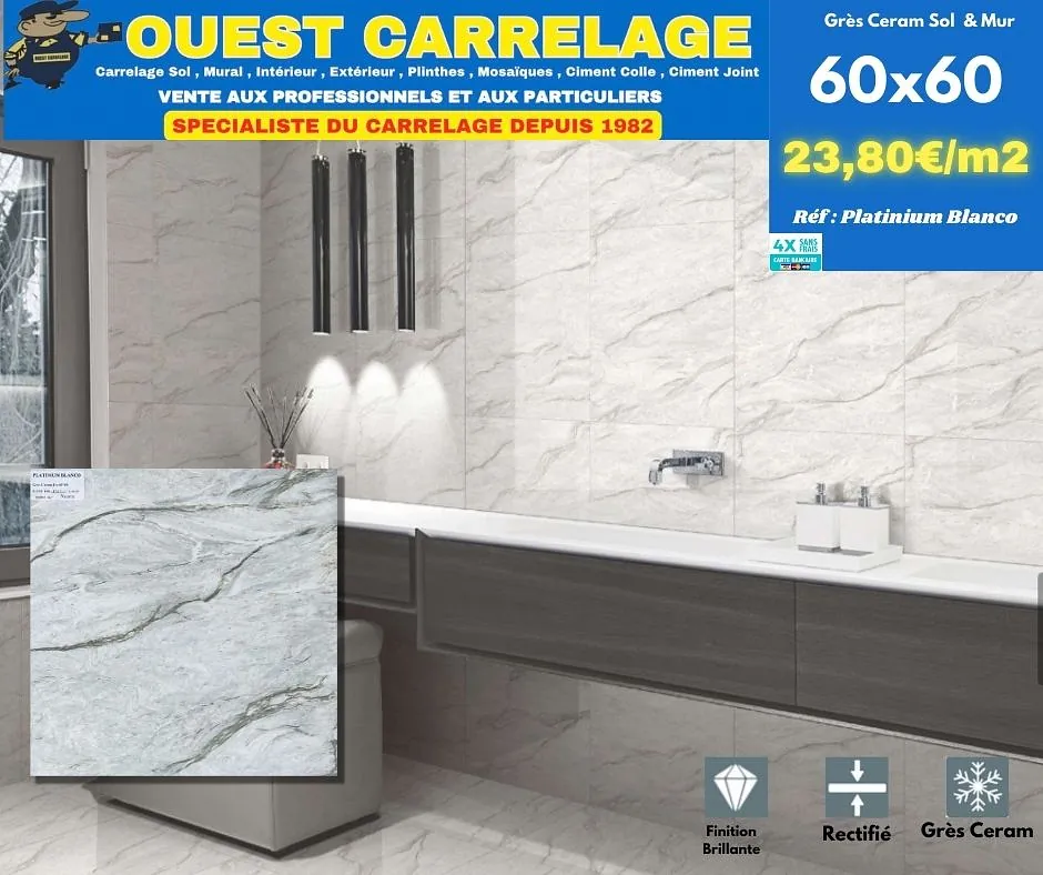 carrelage sol marbre
