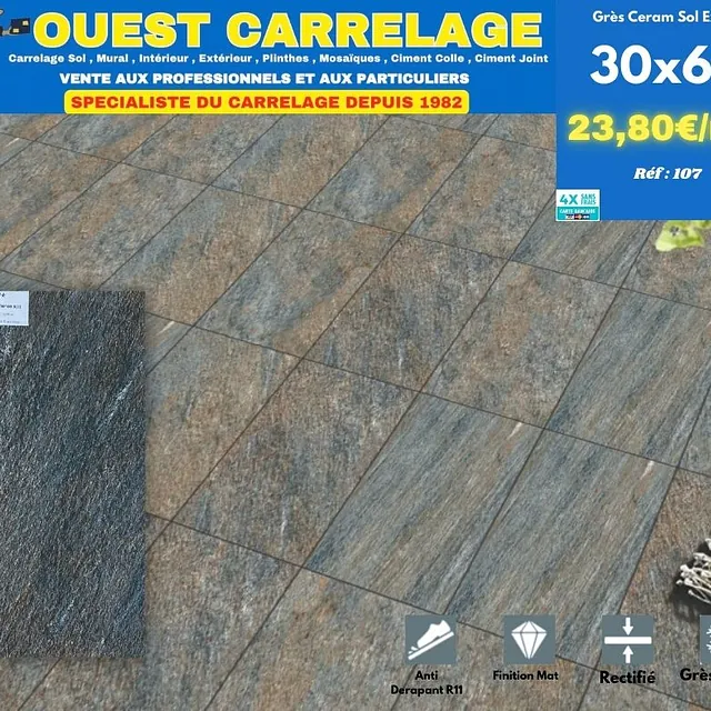 carrelage sol pierre 