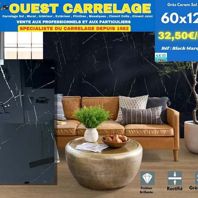 CARRELAGE MURAL MARBRE DOREE