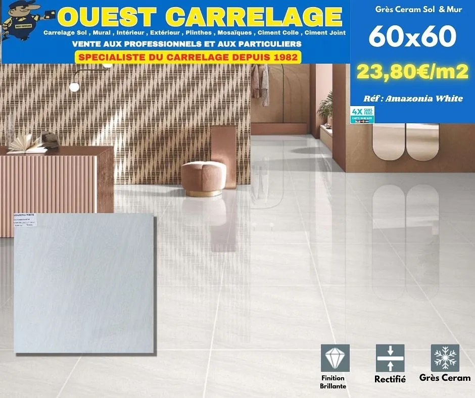 carrelage sol marbre