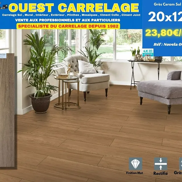 CARRELAGE EFFET BOIS PARQUET