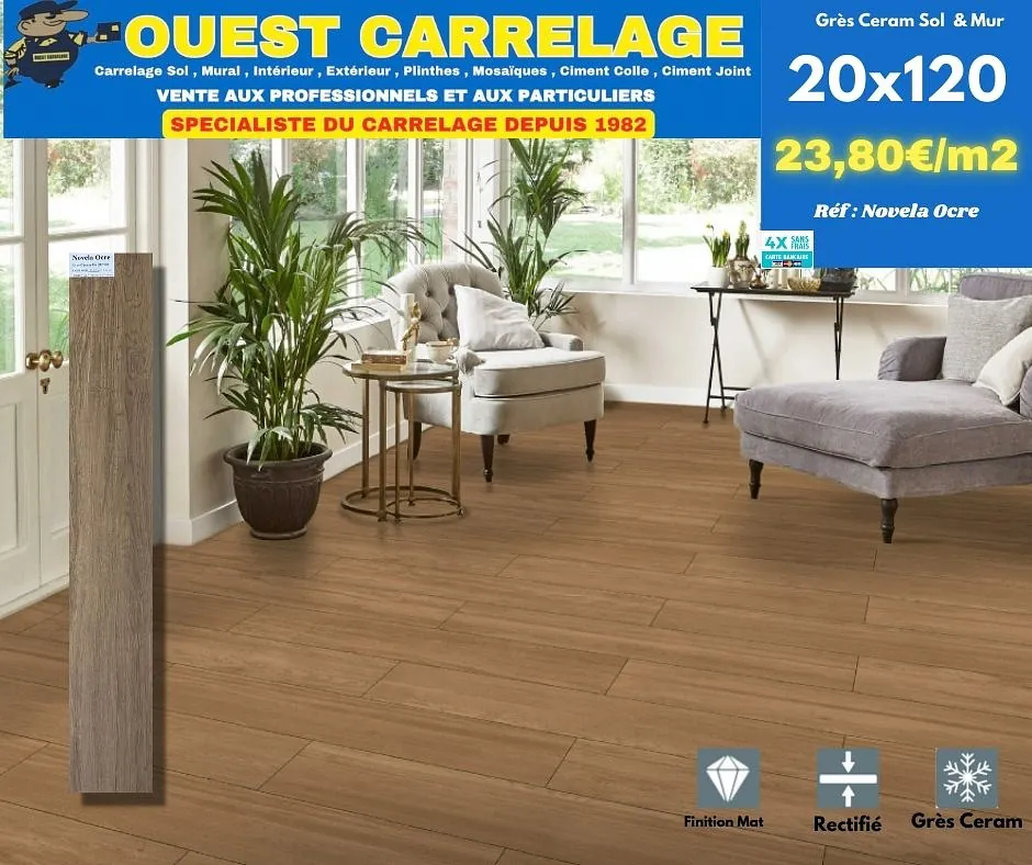 CARRELAGE EFFET BOIS PARQUET