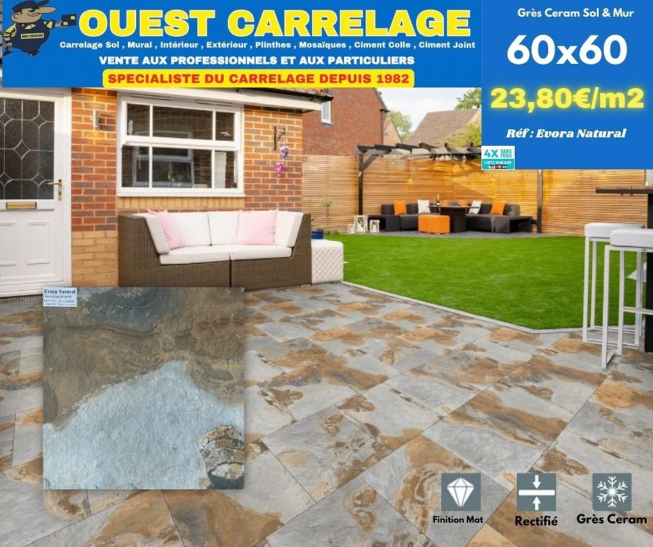 carrelage sol pierre 