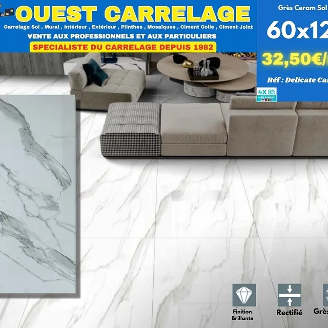 carrelage sol marbre