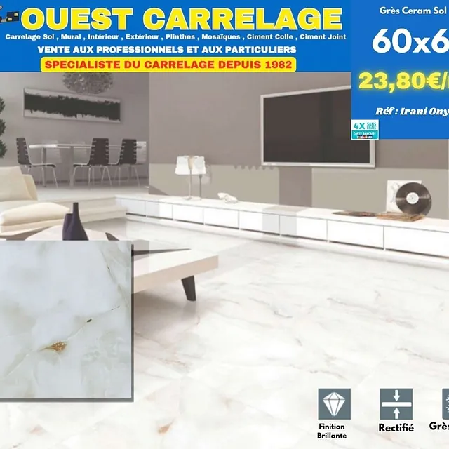 carrelage sol marbre