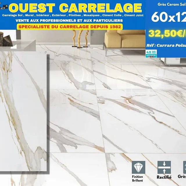 carrelage sol marbre