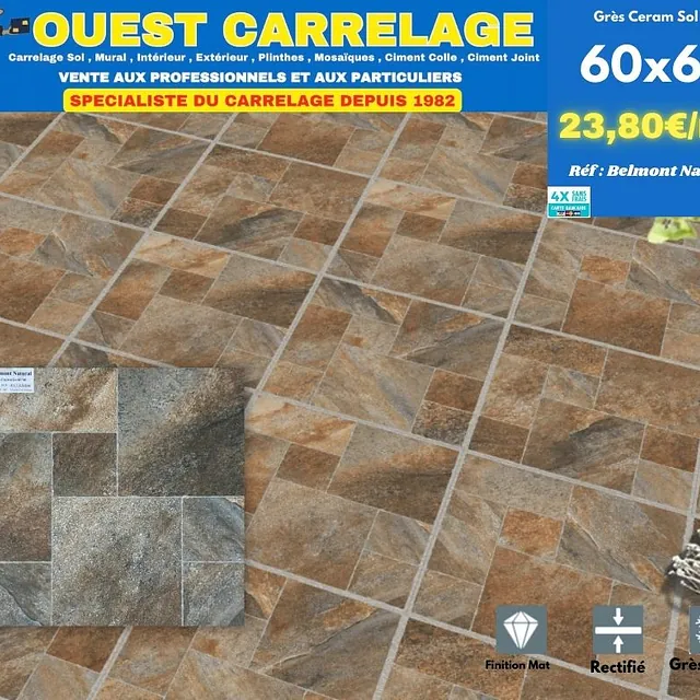 carrelage sol pierre