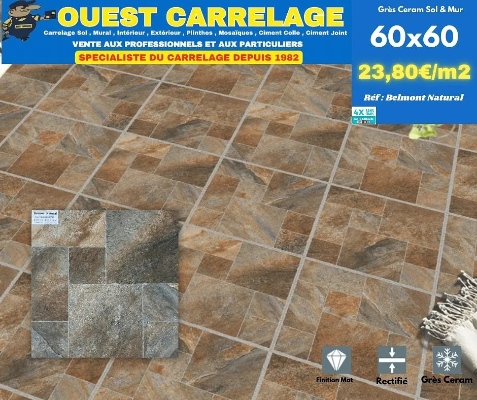 carrelage sol pierre