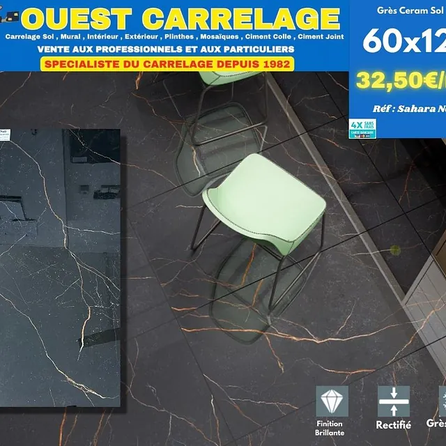 CARRELAGE MURAL MARBRE DOREE