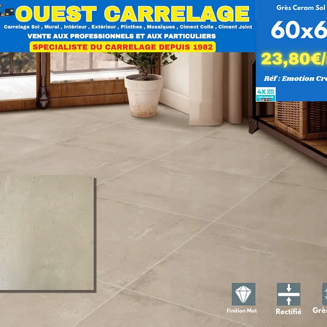 carrelage sol BEIGE