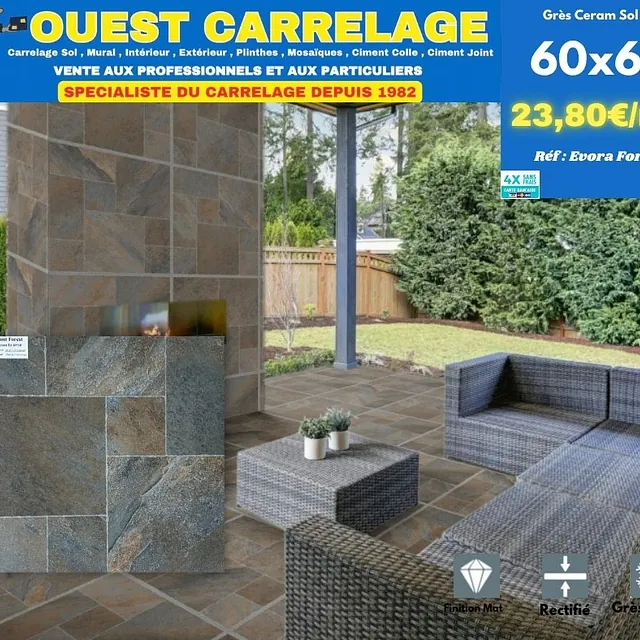 carrelage sol pierre 
