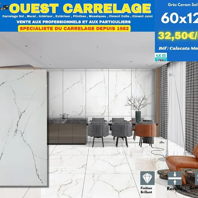 CARRELAGE MURAL MARBRE