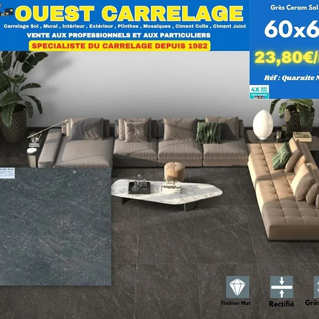 carrelage sol pierre 