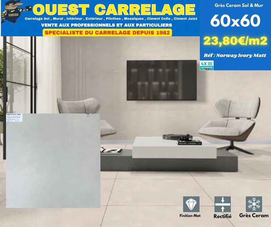 carrelage sol BEIGE