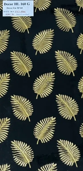 DECOR FINITION OR GOLD