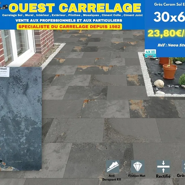 carrelage sol pierre 