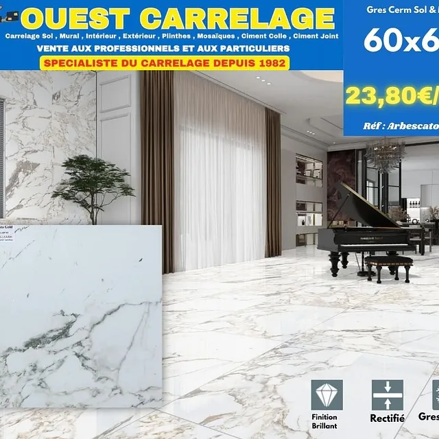 carrelage sol marbre