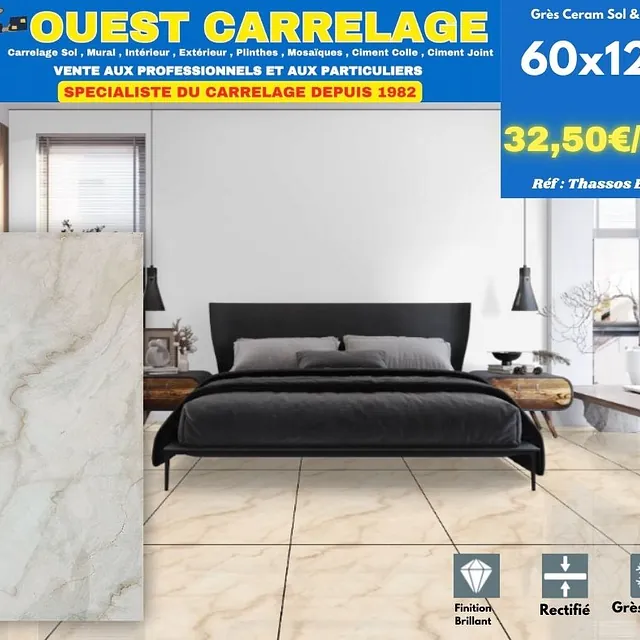 carrelage sol marbre